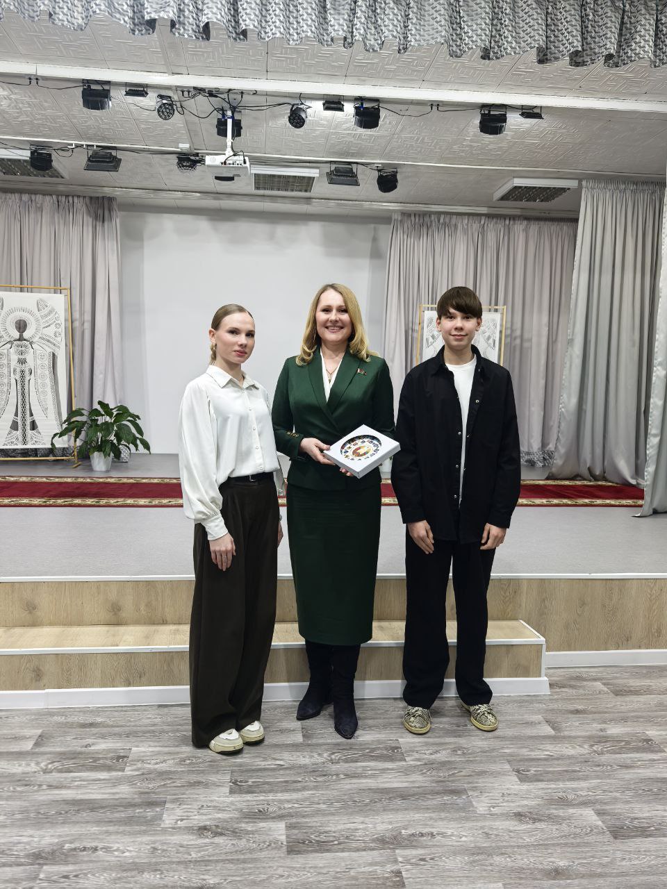  26 января наши активисты и члены Детского и подросткового совета при Могилевском городском совете депутатов и Молодежного актива при Могилевском городском исполнительном комитете Доминика Фащан и Арсений Борисов приняли участие в уникальной диалогов