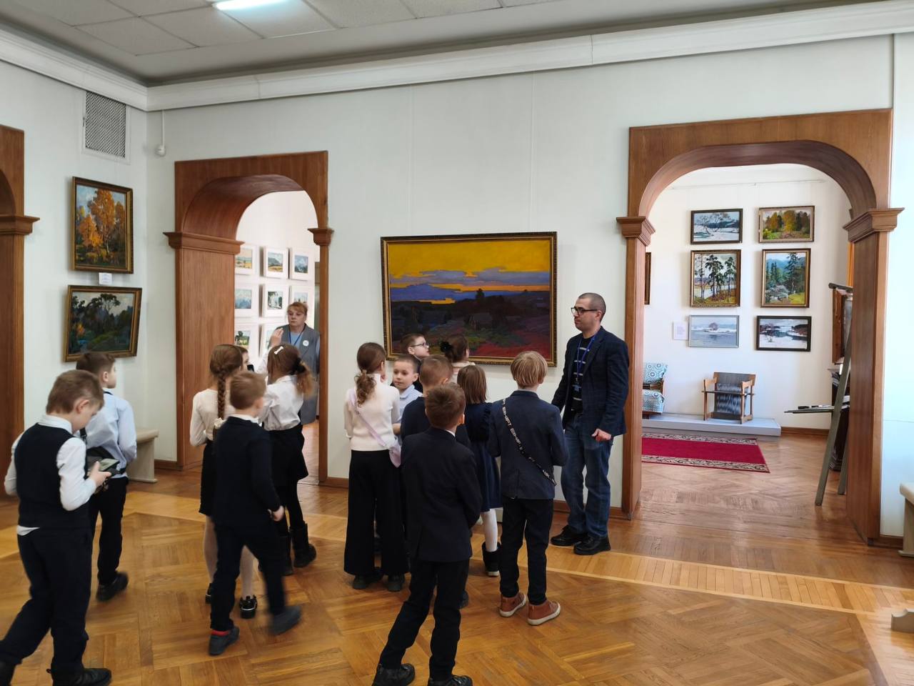 В ГОСТЯХ У ХУДОЖЕСТВЕННОГО МУЗЕЯ ИМЕНИ П.МАСЛЕННИКОВА