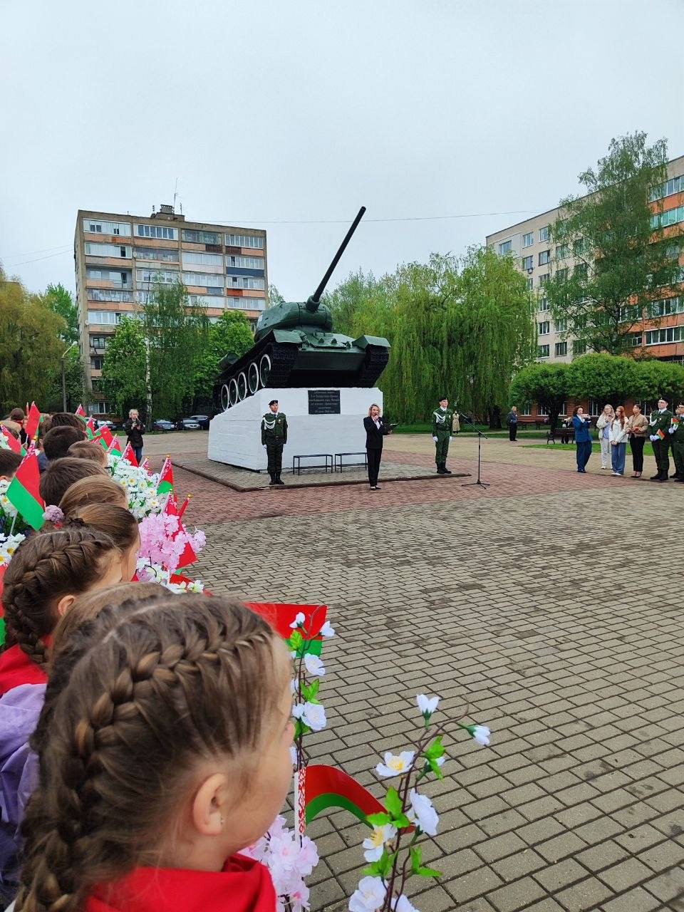 МИТИНГ-РЕКВИЕМ У ПАМЯТНИКА ОСВОБОДИТЕЛЯМ ГОРОДА МОГИЛЁВА